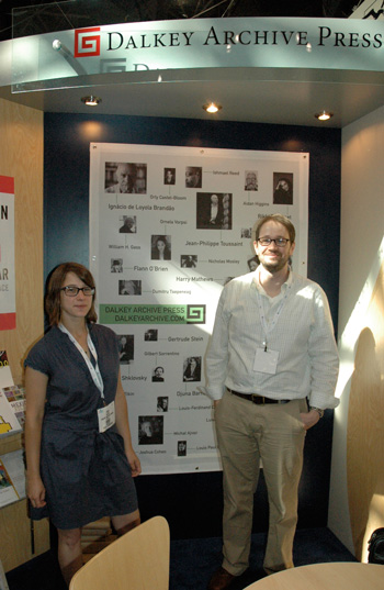 Photo of Dalkey Archive exhibit